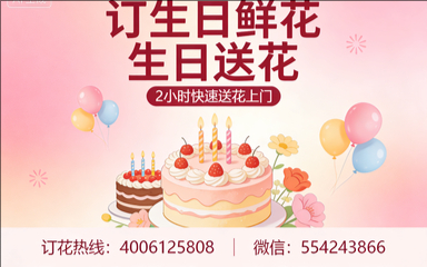 自贡自流井区订生日鲜花生日送花